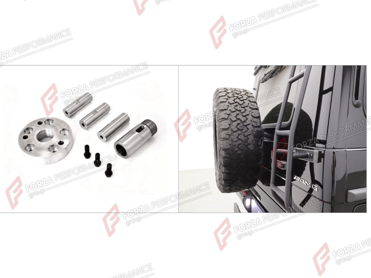 SPARE WHEEL TIRE COVER CONVERSION BRACKET for MERCEDES-BENZ G-CLASS W463 2008 - 2018