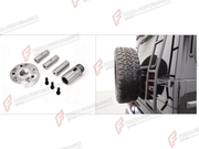 SPARE WHEEL TIRE COVER CONVERSION BRACKET for MERCEDES-BENZ G-CLASS W463 2008 - 2018