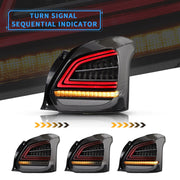 2017-2022 Suzuki Swift Vland LED Tail Lights With Sequential Turn Signal