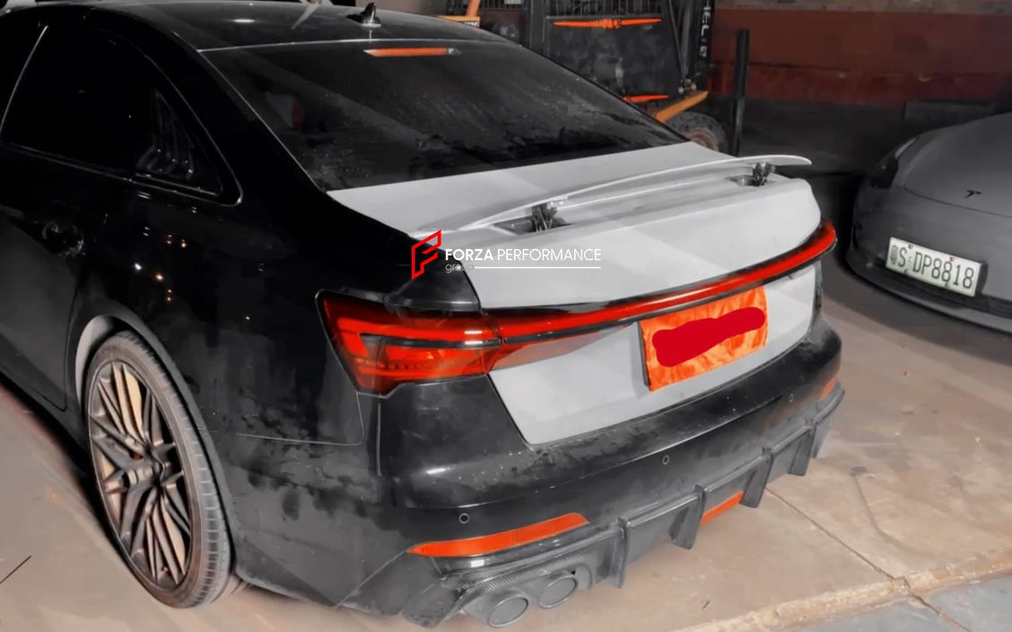 C8 2023+ FACELIFT REAR SPOILER for AUDI A6 C8 2018 - 2023