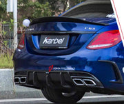 AUTHENTIC KARBEL CARBON REAR DIFFUSER for MERCEDES-BENZ C63 AMG 2014 - 2019