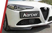 AUTHENTIC KARBEL CARBON FRONT LIP for ALFA ROMEO GIULIA 952 2016+