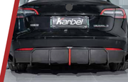 AUTHENTIC KARBEL CARBON REAR DIFFUSER for TESLA MODEL 3