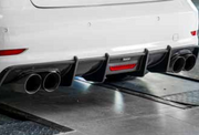 AUTHENTIC KARBEL CARBON REAR DIFFUSER for AUDI A3 S3 8V 2013 - 2016
