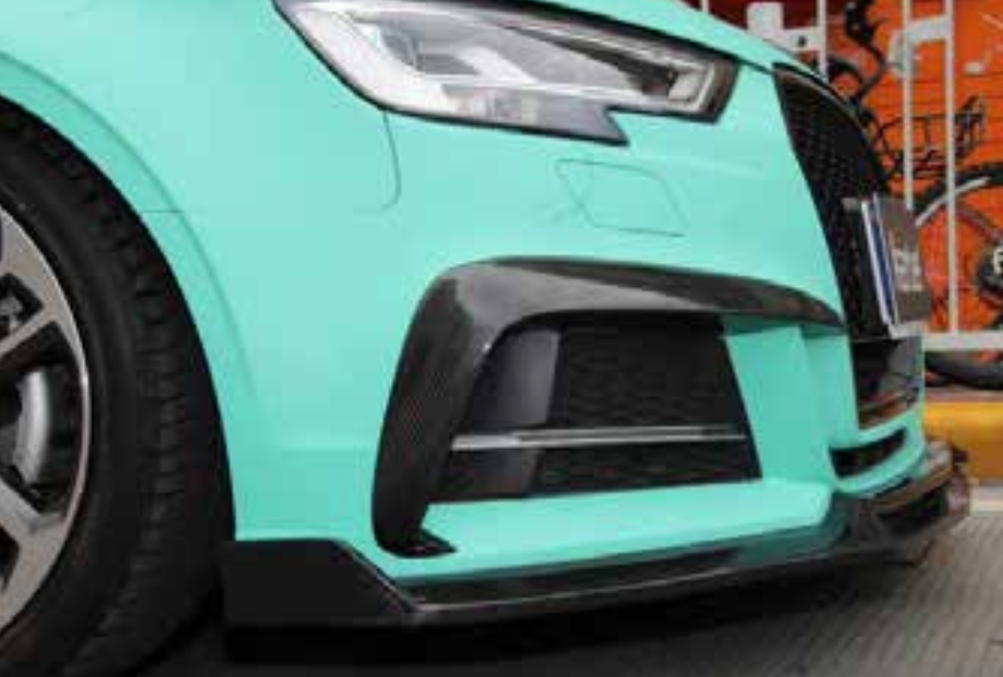 AUTHENTIC KARBEL CARBON AIR VENT COVERS for AUDI A3 S3 8V HATCHBACK 2017 - 2019