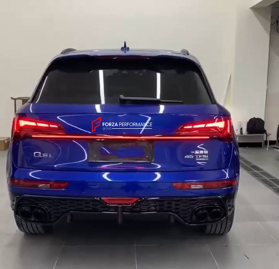 Buy Now REAR DIFFUSER for AUDI Q5 FY 2021+ and upgrade car parts from SIR Tuning at the Best Price. Headlights, Tail lights, Bodykits, Navigations, body kit and more - Fast & Free Shipping within Europe, US & Worldwide.