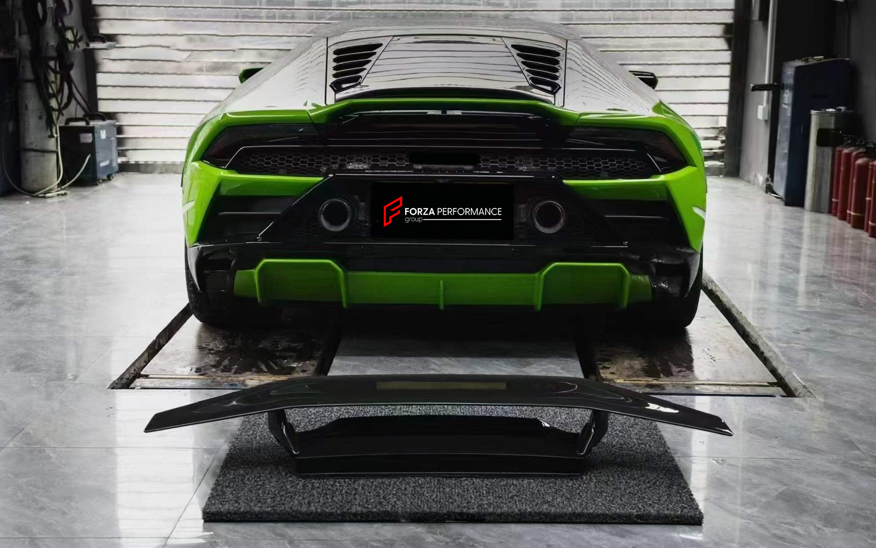CARBON REAR SPOILER for LAMBORGHINI HURACAN LP580 LP610 EVO 2020+