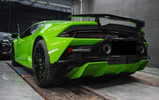 CARBON REAR SPOILER for LAMBORGHINI HURACAN LP580 LP610 EVO 2020+