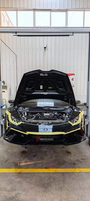 FRONT BUMPER for LAMBORGHINI HURACAN LP580 LP610 EVO 2014 - 2023 | TECNICA STYLE