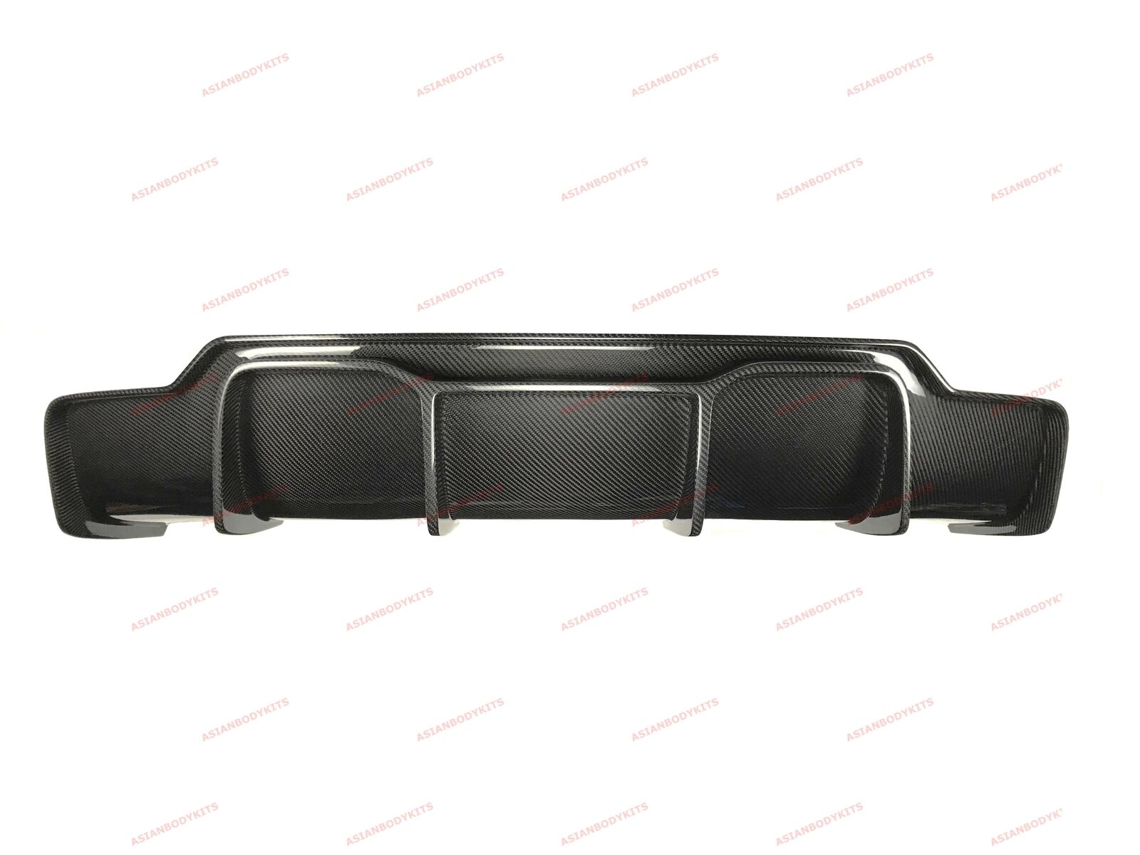 DRY CARBON FIBER REAR DIFFUSER for TESLA MODEL 3 2016 - 2023