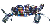 TITANIUM VALVED EXHAUST CATBACK MUFFLER for LAMBORGHINI HURACAN STO LP640-2 5.2T 2021+