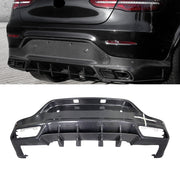 Carbon Fiber Rear Diffuser for Mercedes-Benz GLC COUPE 16-21