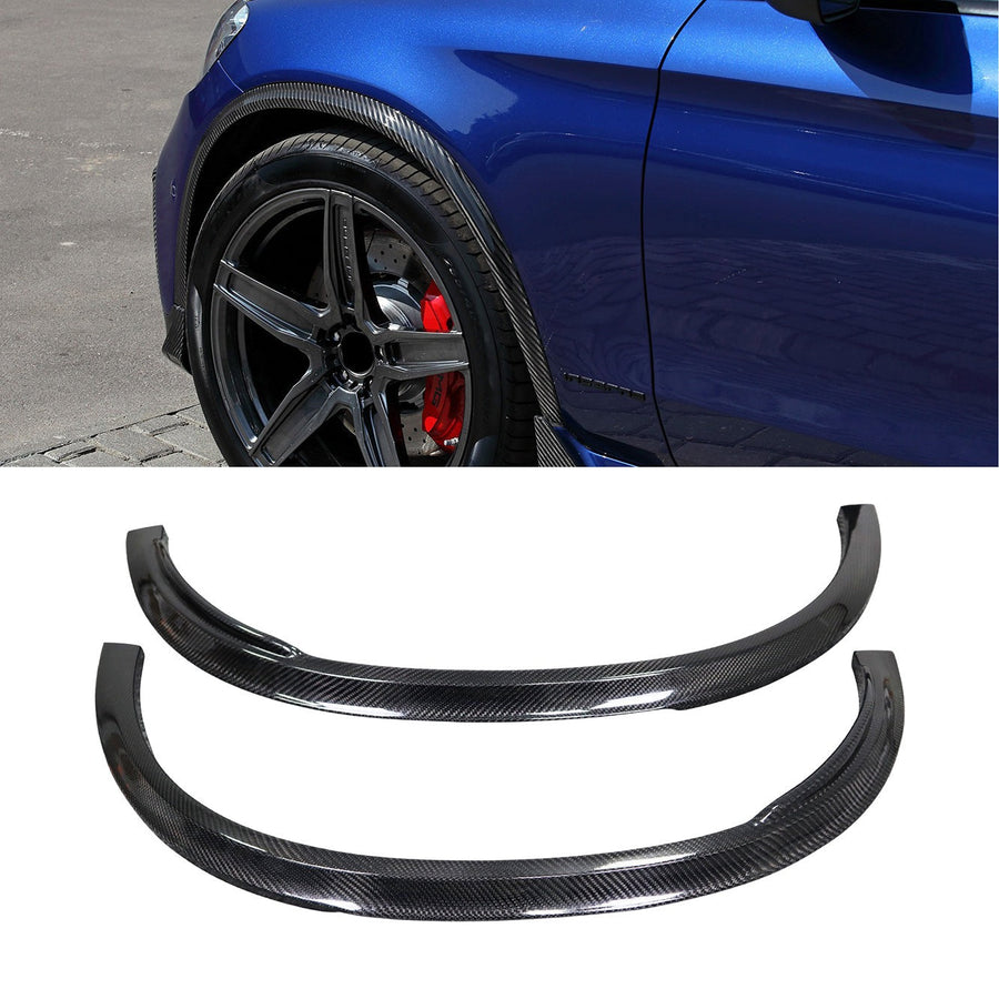 Buy Now Carbon Fiber Car Bumpers Wheel Eyebrow for GLC 16-21 and upgrade car parts from SIR Tuning at the Best Price. Headlights, Tail lights, Bodykits, Navigations, Carbon body kit and more - Fast & Free Shipping within Europe, US & Worldwide.