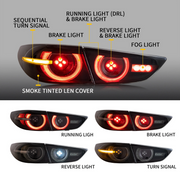 VLAND Tail Lights For Mazda 3 Axela Sedan 2019-UP