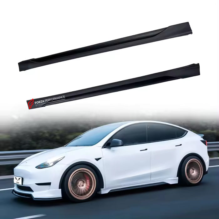 Buy Now SIDE SKIRTS FOR TESLA MODEL Y 2020+ and upgrade car parts from SIR Tuning at the Best Price. Headlights, Tail lights, Bodykits, Navigations, body kit and more - Fast & Free Shipping within Europe, US & Worldwide.