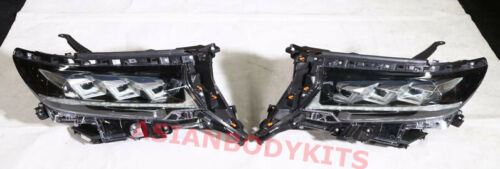 FULL LED HEADLIGHTS for TOYOTA LAND CRUISER PRADO FJ150 LC150 VX LHD 2018 - 2023