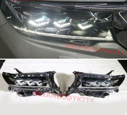 FULL LED HEADLIGHTS for TOYOTA LAND CRUISER PRADO FJ150 LC150 VX LHD 2018 - 2023