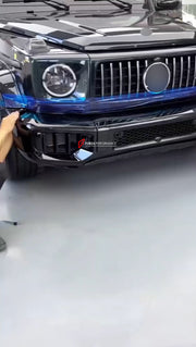 UPGRADE FACELIFT FRONT BUMPER for MERCEDES-BENZ G-CLASS W464 2018 - 2024 to G63 W465 AMG 2025