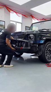 UPGRADE FACELIFT BODY KIT for MERCEDES-BENZ G-CLASS W464 2018 - 2024 to G63 W465 AMG 2025