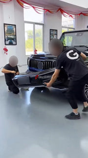 UPGRADE FACELIFT FRONT BUMPER for MERCEDES-BENZ G-CLASS W464 2018 - 2024 to G63 W465 AMG 2025