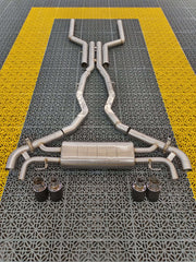 VALVED EXHAUST CATBACK MUFFLER V1 for BMW X5M F95 X6M F96 4.4T 2020 - 2022