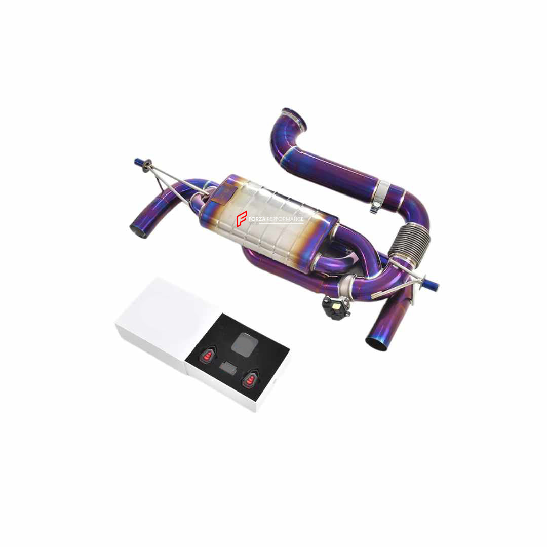 TITANIUM VALVED EXHAUST CATBACK MUFFLER for LOTUS EMIRA 2.0T