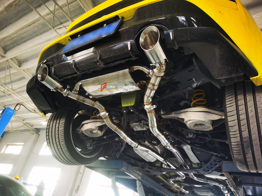 Buy Now VALVED EXHAUST CATBACK MUFFLER for NISSAN 400Z RZ34 FAIRLADY Z 3.0T 2024+ and upgrade car parts from SIR Tuning at the Best Price. Headlights, Tail lights, Bodykits, Navigations, Exhaust system and more - Fast & Free Shipping within Europe, US & Worldwide.