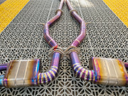 VALVED TITANIUM EXHAUST CATBACK MUFFLER for MERCEDES-BENZ C-CLASS C217 COUPE 5.5T 2015 - 2021