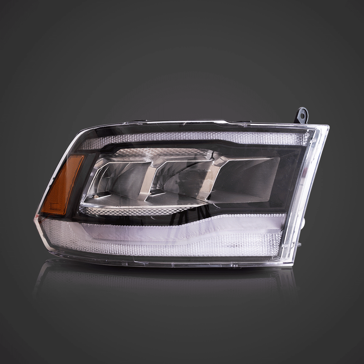 09-18 Dodge Ram 4th Gen 1500 2500 3500 Vland LED Reflection Bowl Headlights [E-mark]