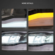09-18 Dodge Ram 4th Gen 1500 2500 3500 Vland LED Reflection Bowl Headlights [E-mark]