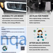 15-21 Ford Ranger [International Types] Vland LED Reflection Bowl HeadLights [E-mark]