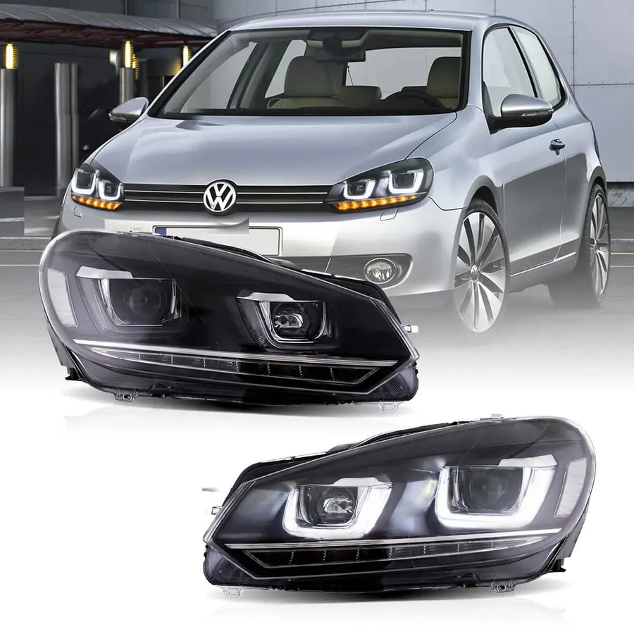 Buy Now 08-14 VW Golf Mk6 Vland Dual Beam Projector Aftermarket Headlights With Demon Eyes E-mark and upgrade car parts from SIR Tuning at the Best Price. Headlights, Tail lights, Bodykits, Navigations, Headlights and more - Fast & Free Shipping within Europe, US & Worldwide.
