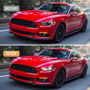 VLAND Headlights For 2015-2017 Ford Mustang (S550 Pre-Facelift)