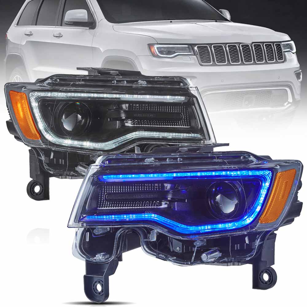 VLAND LED Headlights For 2014-2022 Jeep Grand Cherokee (WK2)