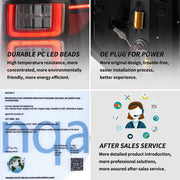 09-14 Ford F150 12th Gen (P415) Vland Tail Lights With Amber Sequential Turn Signal