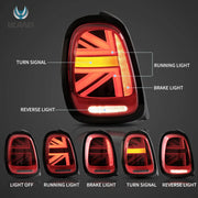 Mini Cooper F55 F56 F57 2014-2020 VLAND LED Tail Light [E-mark] Plug and Play