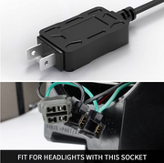 Vland 2PCs D2S/H7/9005 LED Headlight Bulbs 6000K Super Bright