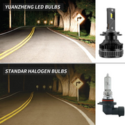 Vland 2PCs D2S/H7/9005 LED Headlight Bulbs 6000K Super Bright