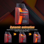 VLAND LED Taillights For 2010-2014 Transporter T5 Multivan Caravelle