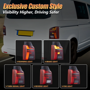 VLAND LED Taillights For 2010-2014 Transporter T5 Multivan Caravelle