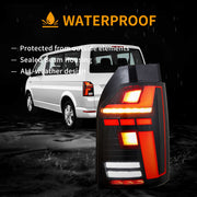 VW Transporter T6 T6.1 Multivan Caravelle 2015-2024 Vland LED Tail Lights [E-mark]