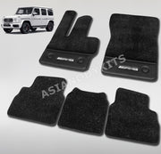 VELOUR FLOOR MATS for MERCEDES BENZ G CLASS W463A W464 2018 - 2024