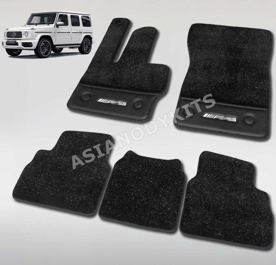 Buy Now VELOUR FLOOR MATS for MERCEDES BENZ G CLASS W463A W464 2018 - 2024 and upgrade car parts from SIR Tuning at the Best Price. Headlights, Tail lights, Bodykits, Navigations, body kit and more - Fast & Free Shipping within Europe, US & Worldwide.