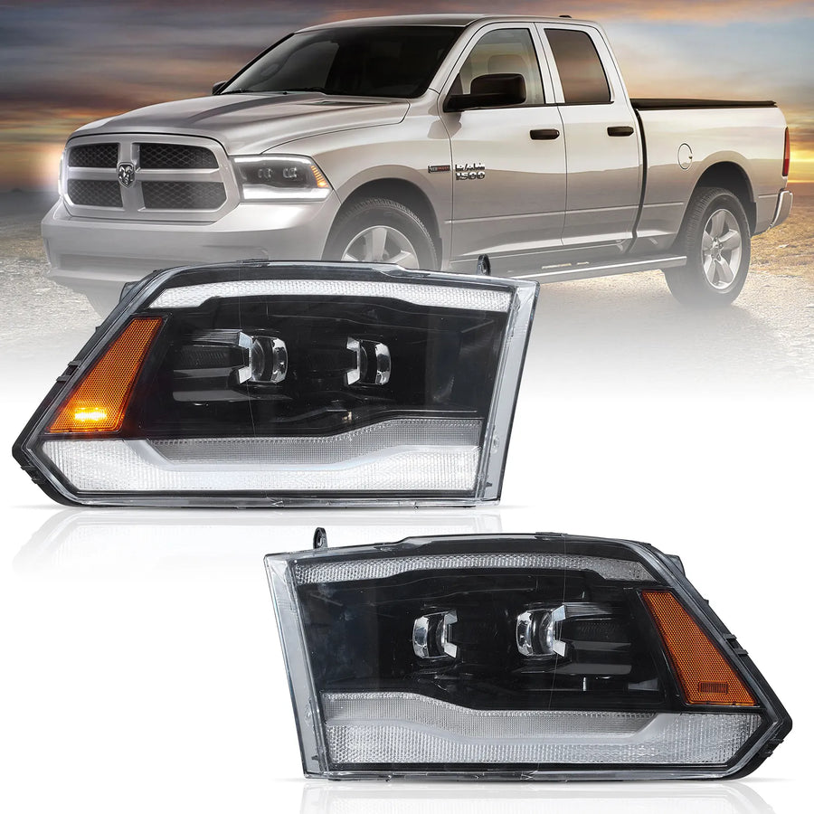 Buy Now Vland Dodge Ram 1500 2500 3500 09-18 HeadLights Full LED Black and upgrade car parts from SIR Tuning at the Best Price. Headlights, Tail lights, Bodykits, Navigations, Headlights and more - Fast & Free Shipping within Europe, US & Worldwide.