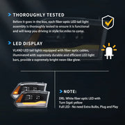 Vland Dodge Ram 1500 2500 3500 09-18 HeadLights Full LED Black