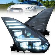 Vland 2008-2023 Nissan GT-R R35 LED Projector Headlights