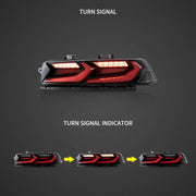 Vland 2014-2015 Chevrolet Camaro 5th Gen Facelift LED Tail Lights