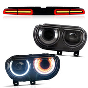 Vland Headlights And Tail Lights For Dodge Challenger 2008-2014
