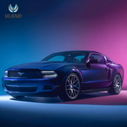 05-09 Ford Mustang 5th Gen (S-197 I) Pre-Facelift Vland I LED Dual Beam Projector With Reflector Headlights Chrome