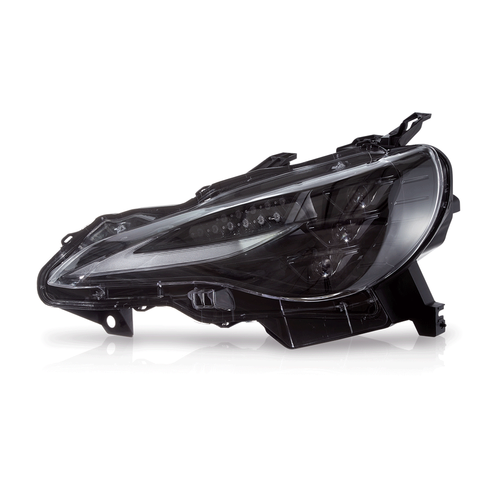 Vland Headlights For 12–21 Toyota 86/GT86, Subaru Brz, Scion Frs W/Triple LED Projector